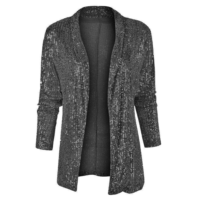 Prisca | Sequin Long Cardigan for Women