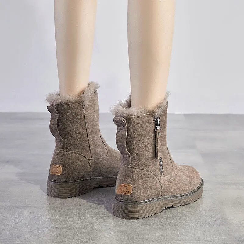 Rania | Snow Boots with Faux Fur Lining for Women