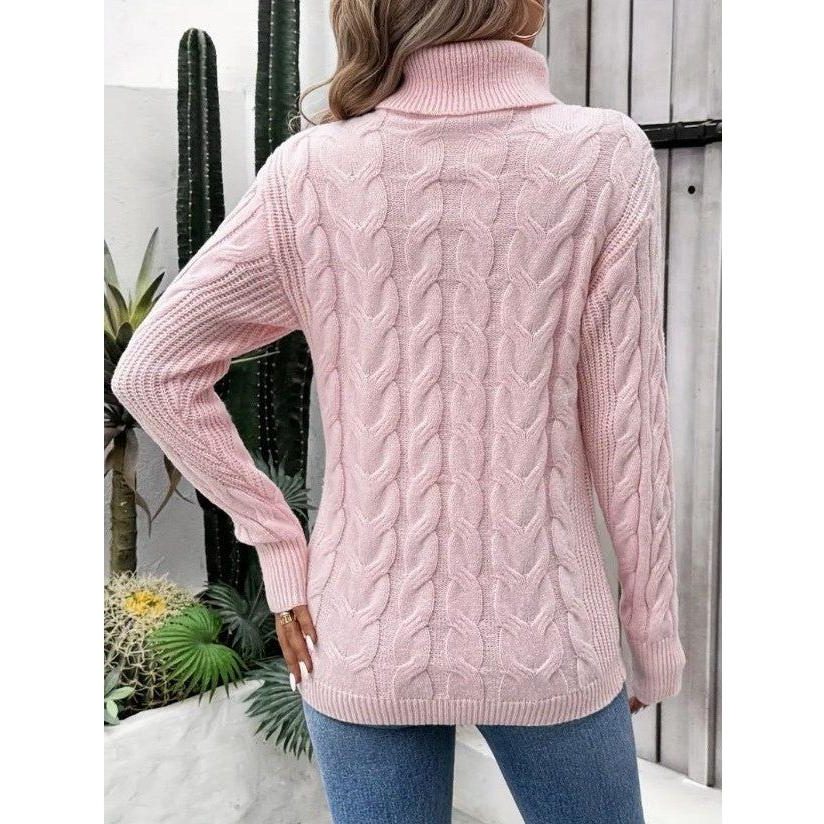 Ravenna | Chunky Knit Turtleneck Sweater for Women