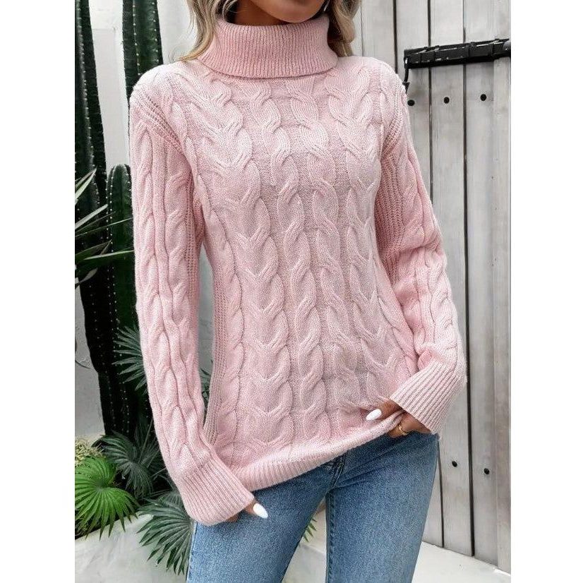Ravenna | Chunky Knit Turtleneck Sweater for Women