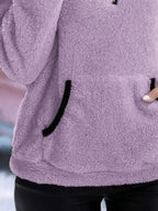 Renée | Fuzzy Half-Zip Pullover Sweater for Women