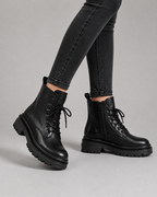 Roberta | Ankle Snow Boots with Lace-Up for Women