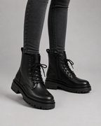Roberta | Ankle Snow Boots with Lace-Up for Women