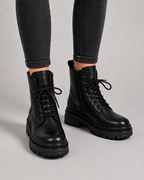 Roberta | Ankle Snow Boots with Lace-Up for Women