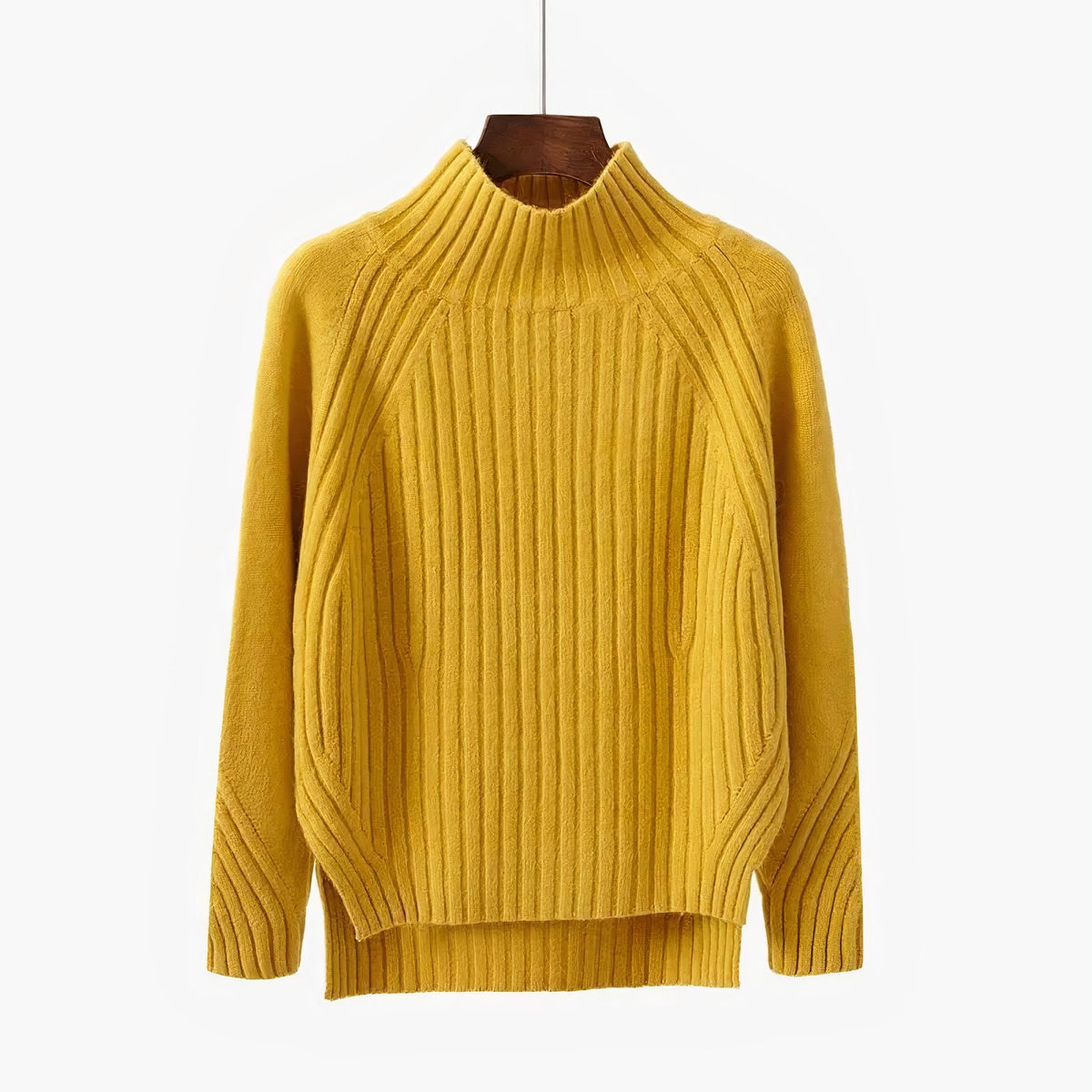 Sade | Ribbed Knit Crew Neck Sweater for Women