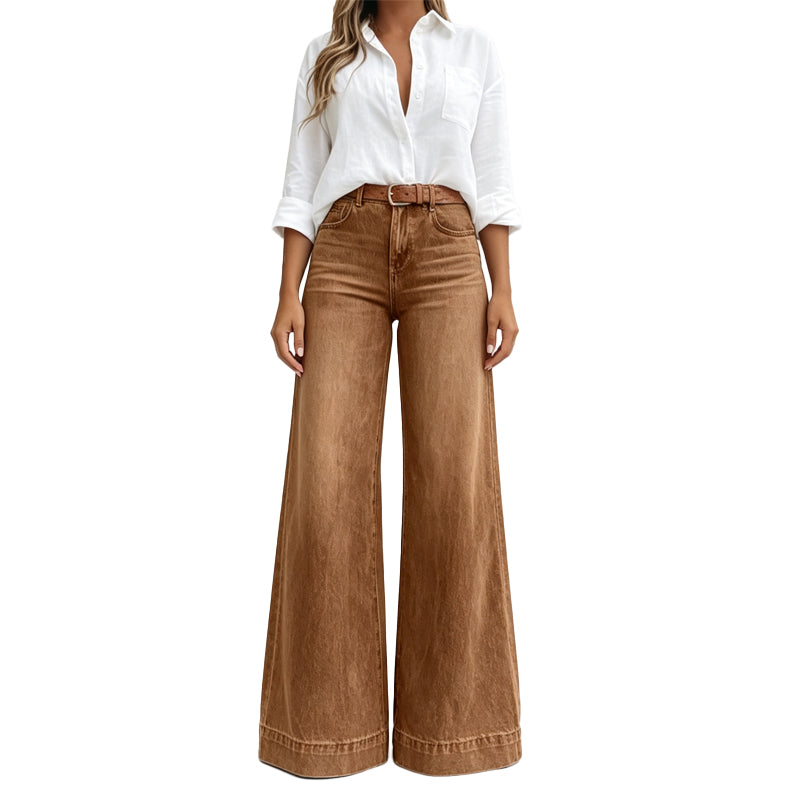 Wide-Leg Vintage Jeans
