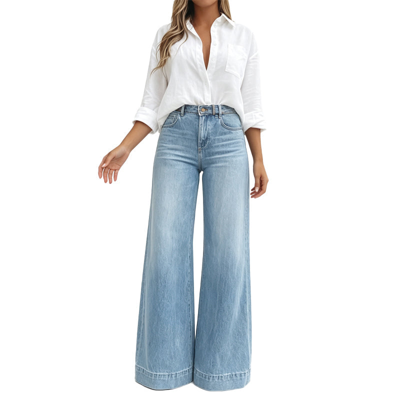 Wide-Leg Vintage Jeans