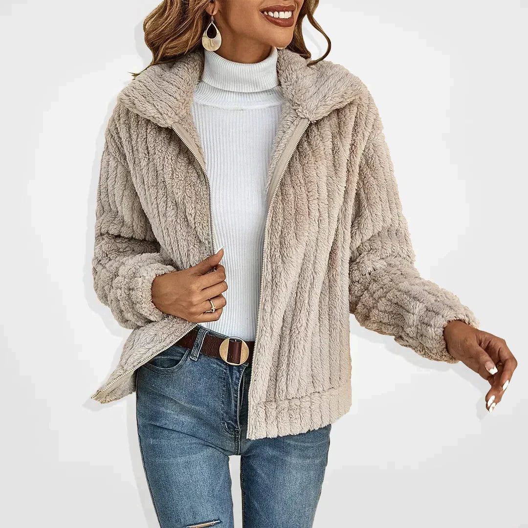 Valencia | Longline Fleece Cardigan for Women