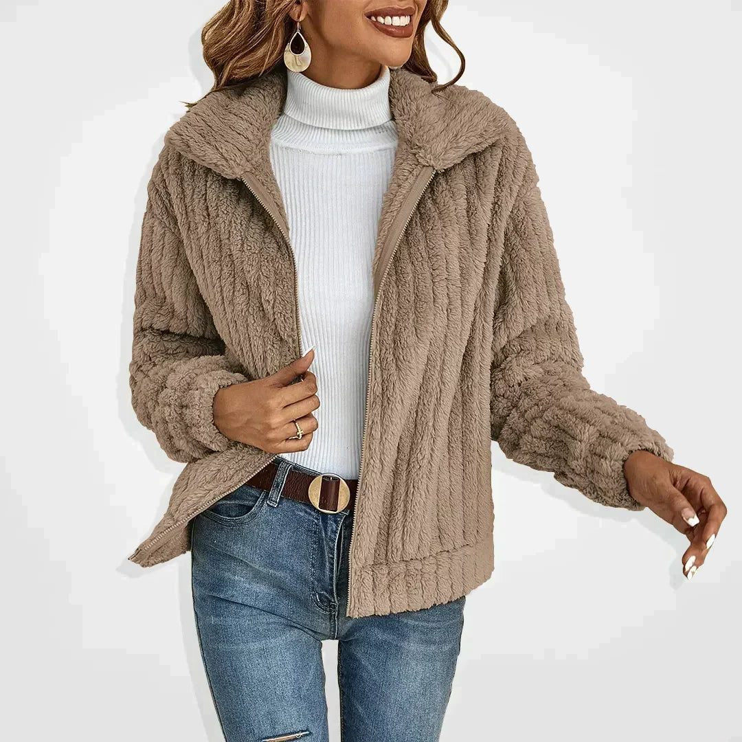 Valencia | Longline Fleece Cardigan for Women