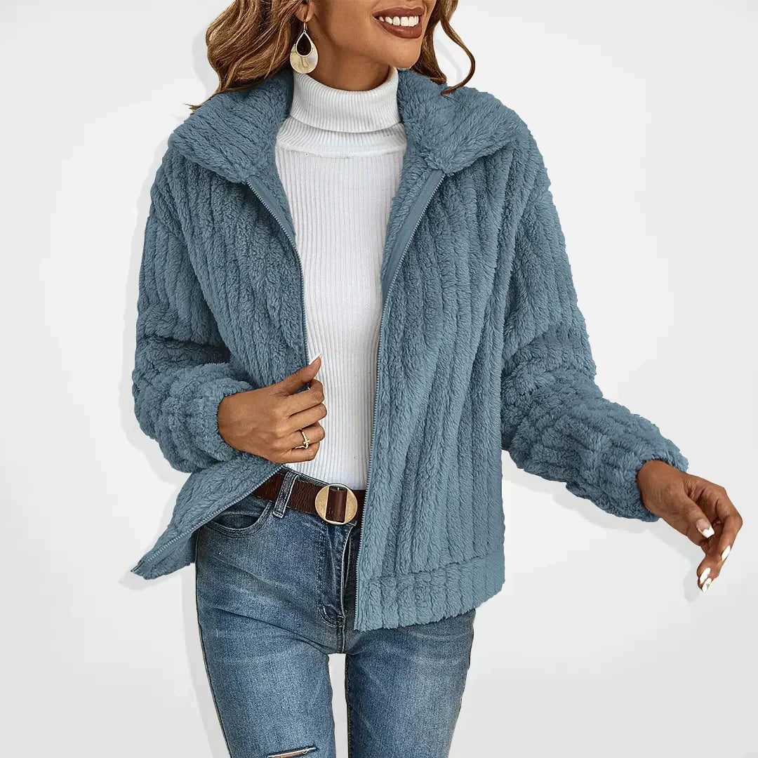 Valencia | Longline Fleece Cardigan for Women