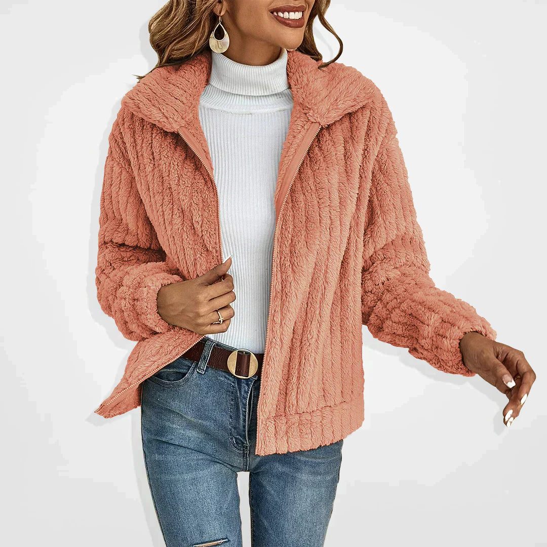 Valencia | Longline Fleece Cardigan for Women