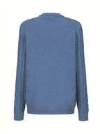 Ysabeau | Textured Button-Front Cardigan for Women