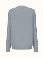 Ysabeau | Textured Button-Front Cardigan for Women